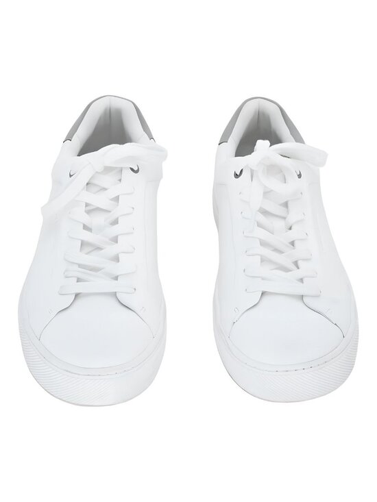 Tommy Hilfiger Men\'s Idris Fashion Athletic Casual Sneakers White/Gray US 11